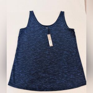 NIC+ZOE Navy Tank Top